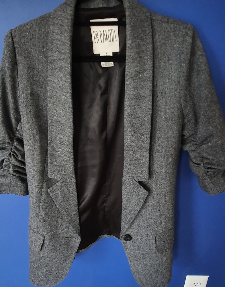 Grey Blazer by BB Dakota via Mod Cloth